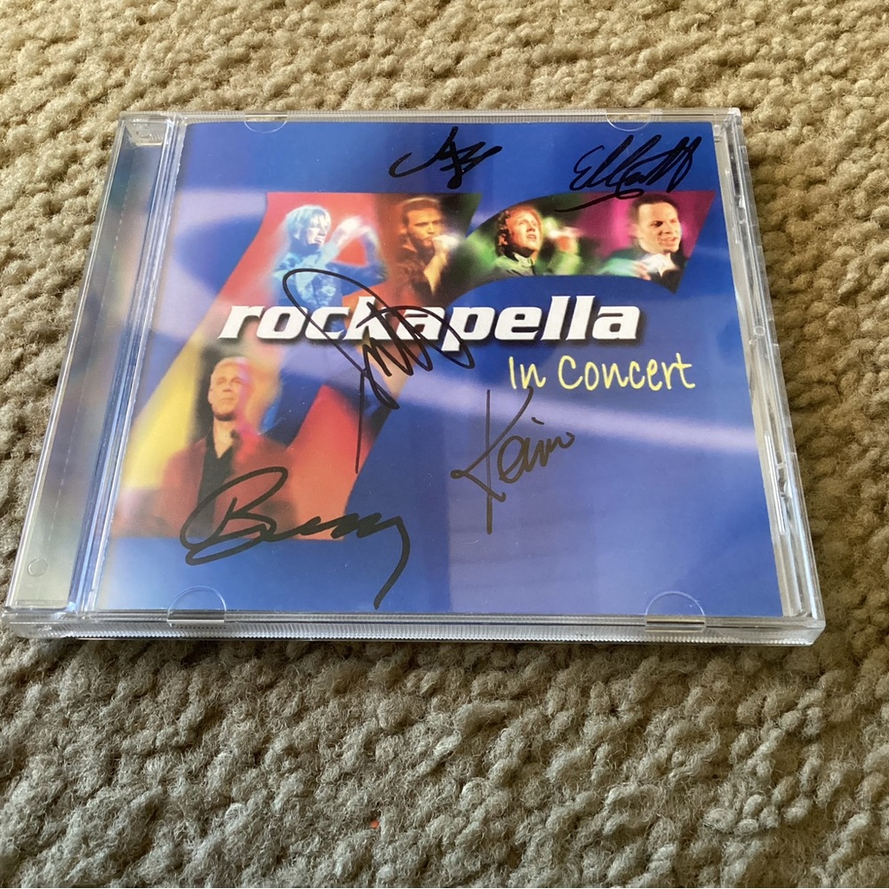 SIGNED Rockapella In Concert CD